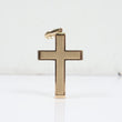 14K YG Cross Pendant / 6.1gr / 1.5in /