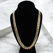 10K YG Cuban Links Chain / 204.2gr / 12mm - 24in