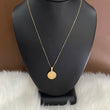 18K YG San Benito Set Jewelry / 5.1gr / 0.6mm / 18in /