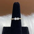 14K Yellow Gold Diamond Luxury Engagement Ring 1Ct / 2.7gr / Size 7