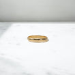 14K YG Band Fashion Engagement Ring / 2.52gr / Sz 8 /