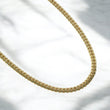 10K YG Micro Cuban Links chain / 61gr / 6mm / 26in /