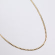 14K YG American Cuban Links Chain / 1.4gr / 1.5mm / 16in /