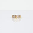 Virgin Ring 14K Yellow Gold With Zirconia / 3gr / Size 7.5