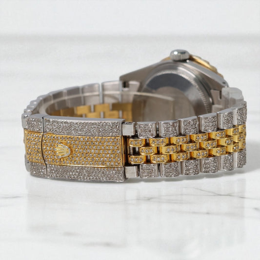 Watch Rolex Two Tone / 36mm / Natural Diamonds