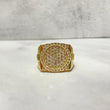 14K Yellow Gold Diamond Presidential Ring 2Ct Dia / 9.06gr / Size 10