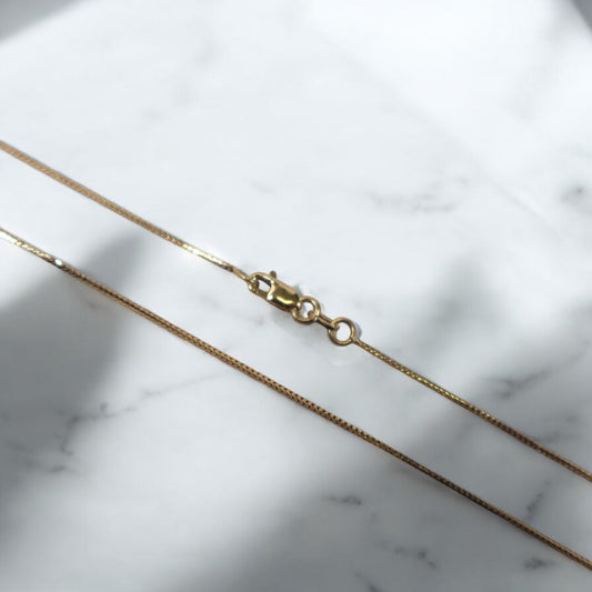 14K-10K Couple Of Boys / Franco Chain Set Jewelry / 3.48gr / 0.63mm / 20in