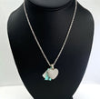 10K Yellow Gold Diamond Heart Pendant 0.90Ct/ 3.7gr