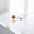 14K YG Belly Navel Piercing / 1.71gr / 1in /