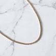 14K 3 Tone Mariner Chain / 4.2gr / 2.5mm / 18in /