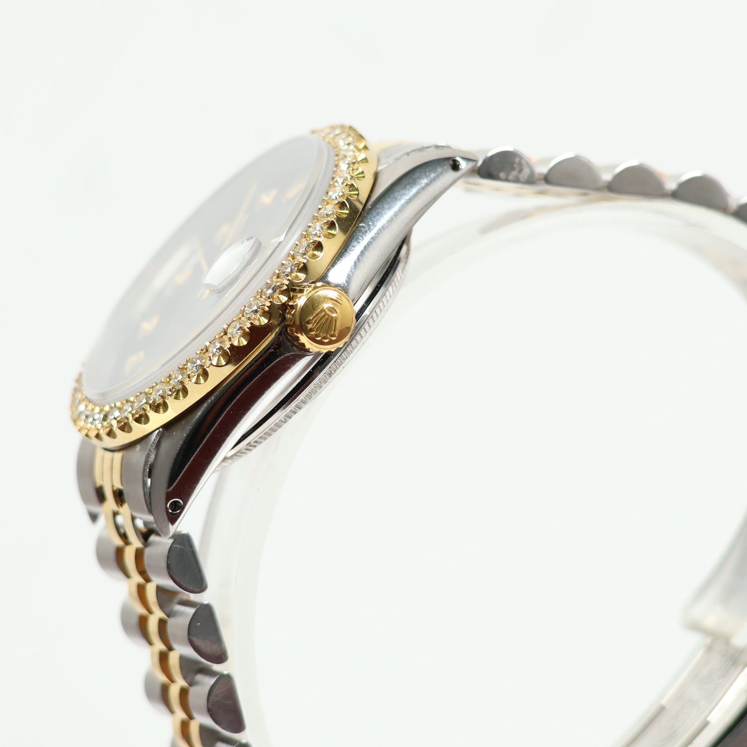 Rolex Datejust MOP Dia Dial - Diamond Bezel Watch / 36mm