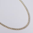 10K YG Lab Diamond Tennis Chain / 17.57gr / 4mm / 20in / 9.68 CTTW Lab VS / E-F