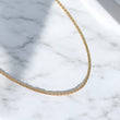 14K YG Moon Ice  Chain / 14.5gr / 2.8mm / 26in /