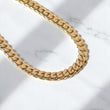 10K YG Cuban Links Chain / 311.1gr / 14mm / 24in /