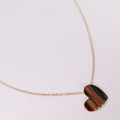 14K YG Little Heart Chain / 2gr / 1mm / 18in /