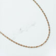 10K 3 Tone Mariner Chain / 3.1gr / 2.3mm / 24in /