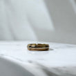 14K White-Yellow Gold Fashion Ring / 7.1gr / Size 11.5