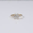14K YG Lab Diamond Radiant Brilliant With Certificate Engagement Ring / 2.34gr / Sz 6.5 / 2.49 CTTW Lab VS / E-F