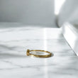 18K Yellow Gold Heart Silhouette Ring / 1.2gr / Size 7