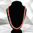 14K Yellow Gold Coral Chain / 58.4gr / 9.3mm / 26in