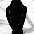 10K YG Box Link Chain / 1.55gr / 0.6mm / Sz 20in