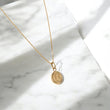 18K Yellow Gold Letter H Jewelry Set / 1.73gr / 15in
