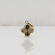 18K YG Clover Pendant / 1.48gr / 0.8in /