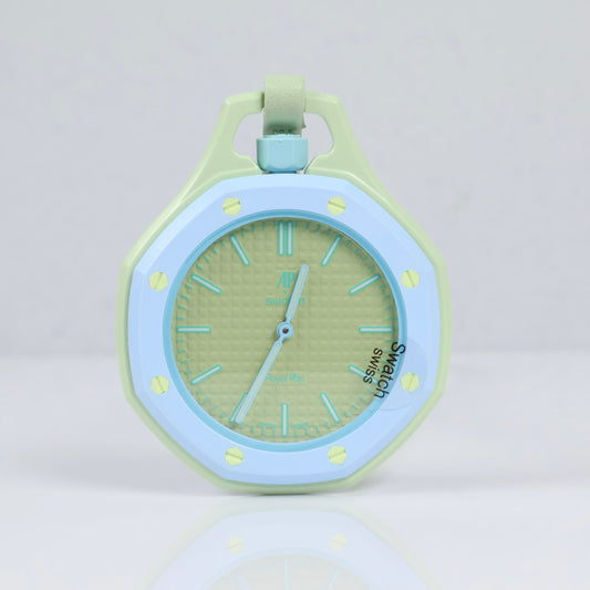 Swatch X Audemars Piguet Bioceramic Royal Pop Blaue Acht Watch / 40mm
