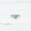 14K WG Lab Diamond Solitaire Round With Certificate Engagement Ring / 3.12gr / Sz 6 1/4 / Lab RD-2.01Ct / Lab D-0.94Ct