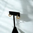 18K Yellow Gold Carly Hoop Earrings / 1.34gr / 0.5in