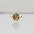 18K YG Little Archangel Saint Michael Ironwork / 0.5gr / 0.4gr /