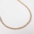 10K YG Diamond Baguette Square Luxury Chain / 22.3gr / 5mm / 17in / D-5Ct