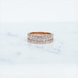 14K RG Diamond Luxury Rings / 8.77gr / Sz 10 / D-3.40Ct