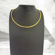 14K Yellow Gold Omega Chain / 13.7gr / 3mm / 16in