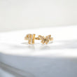 10K YG Diamond Butterfly - Letter H Rings / 2.35gr / Sz 6.5 / 0.1Wt Dia