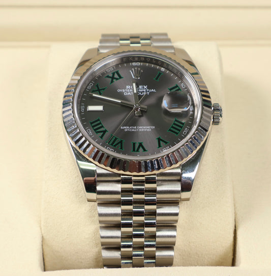 Rolex Wimbledon Jubilee Band 126334 2022 Full Set Watch / 41mm /