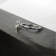 18K YG Lab Dia Oval Engagement Ring / 2.3Gr / Sz 6