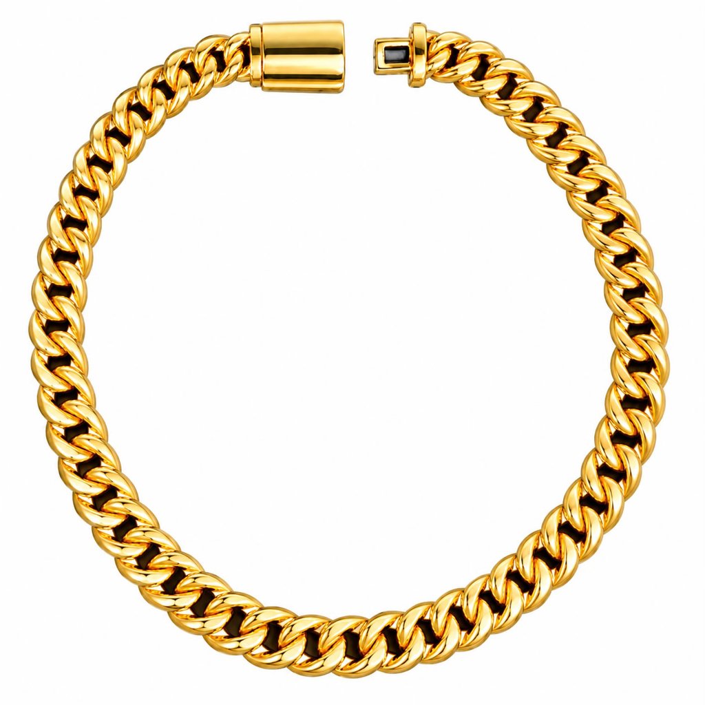 5K Micro Cuban Bracelet / 15GR / 6MM / 6IN /