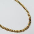 10K YG Cuban Links Chain / 114.8gr / 8.2mm / 24in /