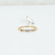 14K Yellow Gold Diamond Fashion Engagement Ring Ct Dia / 1.7gr / Size 7