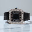 Cartier Santos Black Bustdown XL Watch