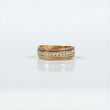 10K YG Diamond Fashion Engagement Ring / 5.6gr / Sz 10.5 / D-0.50Ct