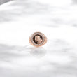 10K RG Diamond Jesus Face Rustic Rings / 14.94gr / Sz 11.5 / 0.59Wt Dia