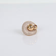 Women Ring 14K Yellow Gold With Diamonds / 5.6gr / Size 7