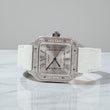 Cartier Santos White Bustdown XL Watch