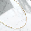 14K Yellow Gold Military Balls Chain / 17gr / 3mm / 26in