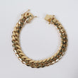10K YG Cuban Links Bracelet / 79gr / 12mm / 8.5in /