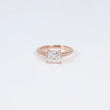 14K RG Lab Diamond Process Cut With Certificate Engagement Ring / 3.82gr / Sz 6.5 / 1.56Ct Lab / E / VS1
