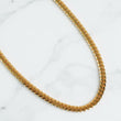 14K YG Micro Cuban Links Chain / 58.6gr / 6.3mm / 20in /