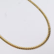 10K YG Micro Cuban Links Chain / 20.9gr / 3.2mm / 24in /